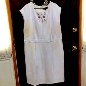 Eloquii size 22 Little White Dress